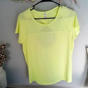 Under armour neon yellow shirt